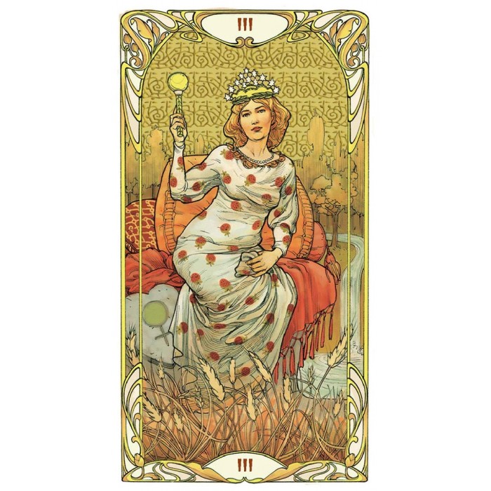 Golden Art Nouveau Tarot - Lo Scarabeo (22 κάρτες) Κάρτες Ταρώ